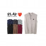 comme des garco** 꼼데가르* 와펜 와플헨리넥 니트조끼