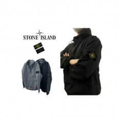 stone islan* 스톤아일랜* 주머니포인트 후드 스트링 아노락 (패치2종)