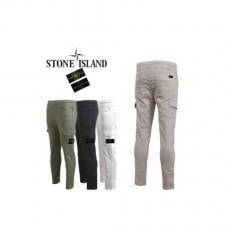 stone islan* 스톤아일랜* 뒤포인트 면스판 스탠다드 카고바지