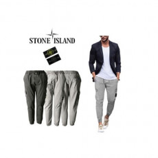 stone islan* 스톤아일랜* 뒤포인트 피그먼트 카고 조거팬츠