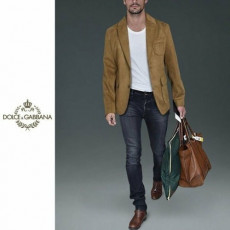 dolce & gabbana 돌체앤가바* 스웨이드 포켓 자켓