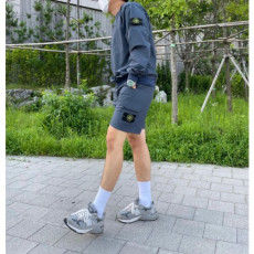 stone islan* 나일론 쉐도우 프로젝트 풀오버 맨투맨 셋업