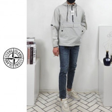 stone islan* 스톤아일랜* 가먼트 아이스 절개 아노락