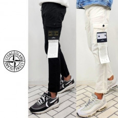stone islan* 스톤아일랜* 오리지널 베이직 롱 카고 팬츠