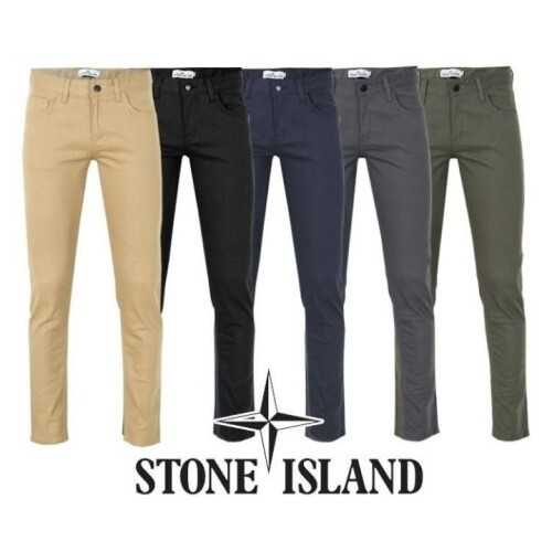 stone islan* 스톤아일랜* 베이직 스트레이트팬츠
