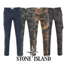 stone islan* 스톤아일랜* 카모 카고팬츠