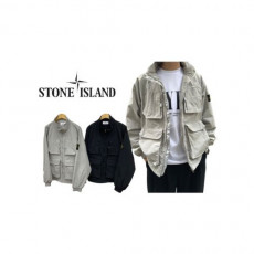 stone islan* 스톤아일랜* 매쉬 포켓 바람막이