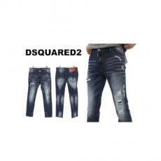 dsquared2 디스퀘어드 워싱 덧뎀 청바지
