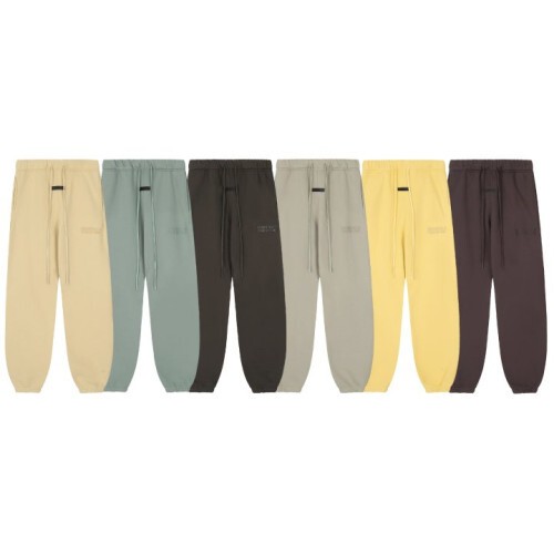 essentials 피어오브갓 에센셜 7725 로고 기모 스웻 조거 팬츠
