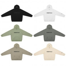 essentials 에센셜 7711 프론트 로고 기모 후드
