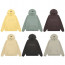 essentials 에센셜 7707 로고 기모 후드
