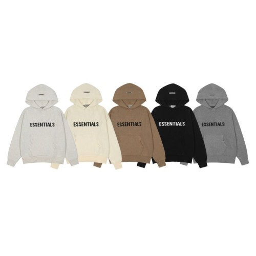 essentials 에센셜 1140 로고 후드 니트