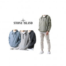 stone islan* 스톤아일랜* 베이직 후드 아노락