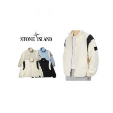 stone islan* 스톤아일랜* 블랙에디션 바시티 자켓
