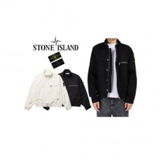 stone islan* 스톤아일랜* 지퍼 오버핏 트러커 자켓