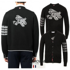 thom brown* 톰브라* 백플레인 캐시미어 가디건