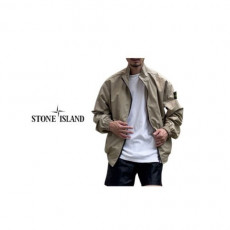 stone islan* 스톤아일랜* fw 투웨이 코팅 집업 바람막이