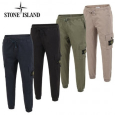 stone islan* 스톤아일랜* 면스판 카고조거팬츠 (#282)