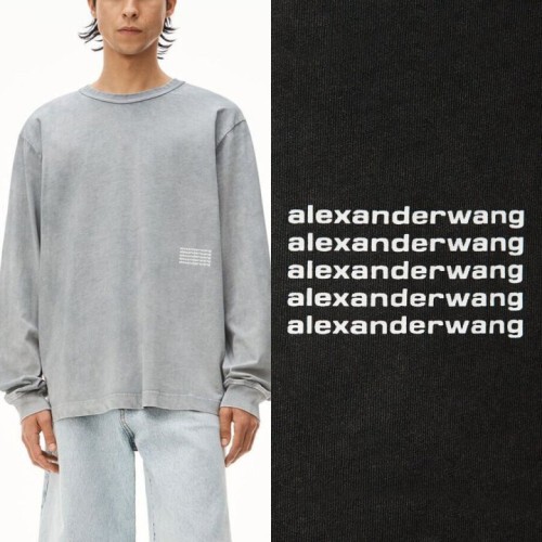  알렉산더* 오버핏 피그먼트 티셔츠