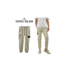 stone islan* 스톤아일랜* f/w 뒤포인트 워싱 카고 조거팬츠