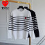 comme des garco** 꼼데가르* 레드와펜 하프 스트라이프 니트