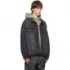 essentials 에센셜 4403 워싱 흑청 자켓