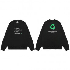 vetements 베트멍 슬로건 워싱 맨투맨