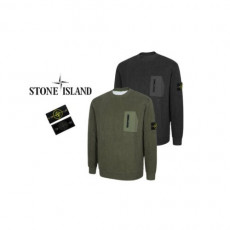 stone islan* 스톤아일랜* 포켓 코듀로이 맨투맨
