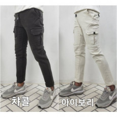 stone islan* 스톤아일랜* 기모 로열백 카고 팬츠