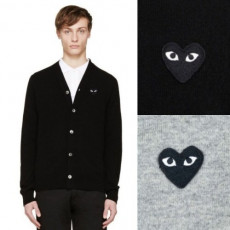 comme des garco** 꼼데가르* 캐시 v 니트가디건