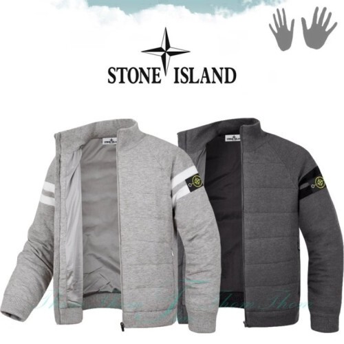 stone islan* 스톤아일랜* 로직 방풍 니트 점퍼