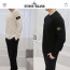 stone islan* 스톤아일랜* 사선라운드 니트