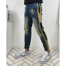 stone islan* 스톤아일랜* 캠프 데님 밴딩 조거 팬츠