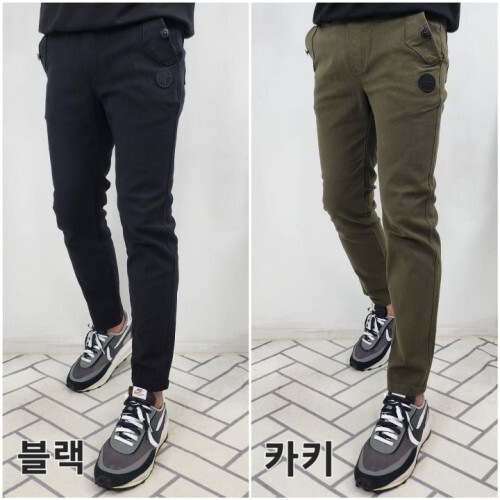 stone islan* 스톤아일랜* 오리지널 패치 워싱 베이직 팬츠