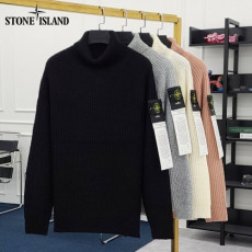 stone islan* 스톤아일랜* 와플 폴라 니트