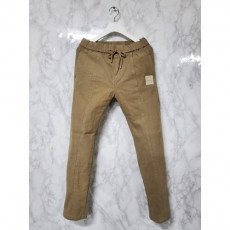 stone islan* 스톤아일랜* 리미티드패치 워싱 핀턱 밴딩팬츠