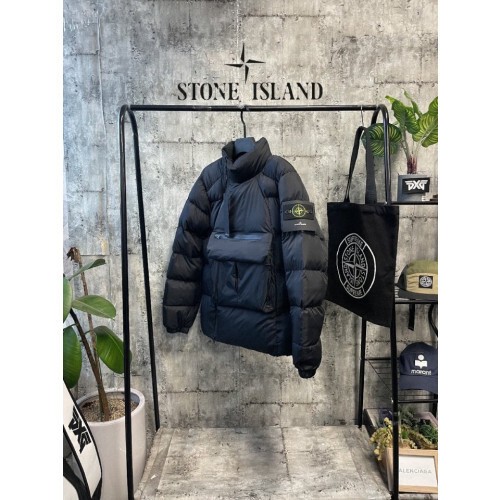 stone islan* 스톤아일랜* 하이테크 아노락 패딩