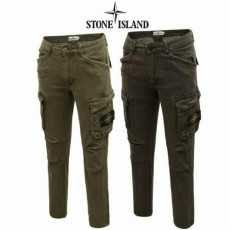 stone islan* 스톤아일랜* 워싱 사선 카고