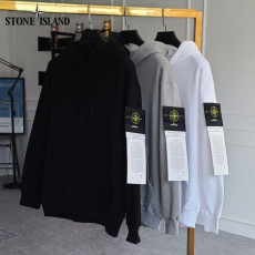 stone islan* 스톤아일랜* 베이직 쭈리 후드티 +