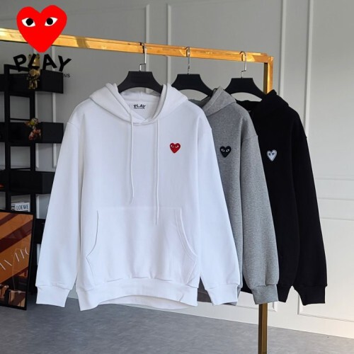 comme des garco** 꼼데가르* 하트와펜 베이직 쭈리 후드티