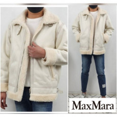 maxmara 막스마* 비건 스웨이드 무스탕