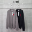 ami 아미 레드하트 캐시미어 울 니트