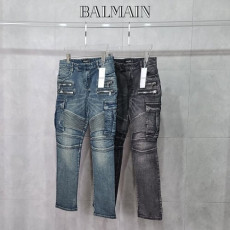 balmain 발망 바이커 카고 청바지
