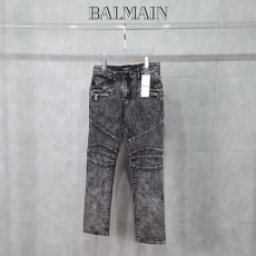 balmain 발망 바이커 스톤워싱 청바지