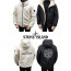 stone islan* 스톤아일랜* 플리스&가먼트다이 나일론 리버시블 리플렉티브 후드 쉘 파카