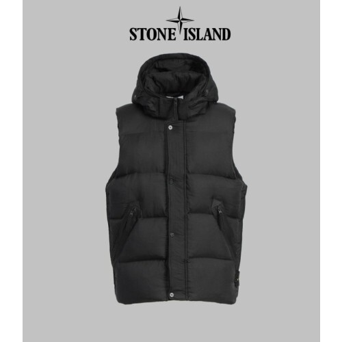stone islan* 스톤아일랜* 수입 정품급 가먼트다잉 구스다운 패딩 조끼