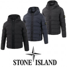 stone islan* 스톤아일랜* pd10 심리스 후드 다운라이크