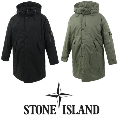 stone islan* 스톤아일랜* pd170 오버 m65개파카