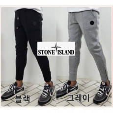 stone islan* 스톤아일랜* 디언트 패치 양지퍼 라인 팬츠