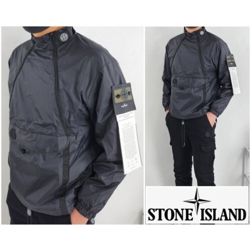 stone islan* 스톤아일랜* 고스트피스 투웨이 지퍼 아노락